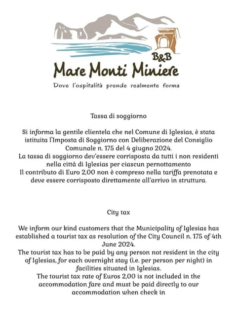 B&B Mare Monti Miniere Bed and Breakfast in Sardinia