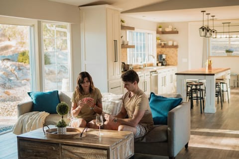 People, Living room, Seating area, Guests, group of guests