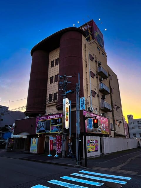 Property building, Sunset