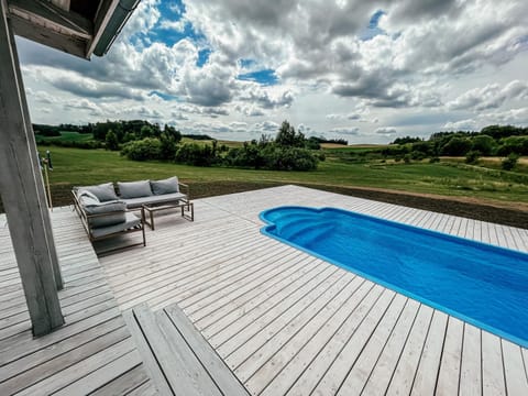 Natural landscape, Pool view, Swimming pool