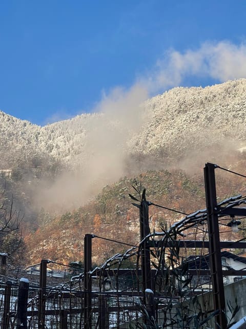 Natural landscape, Winter, Mountain view