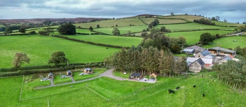 Great House Farm Luxury Pods and Self Catering Campground/ 
RV Resort in Wales