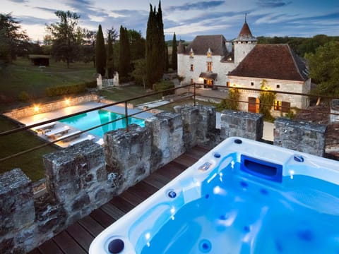 Hot Tub, Pool view