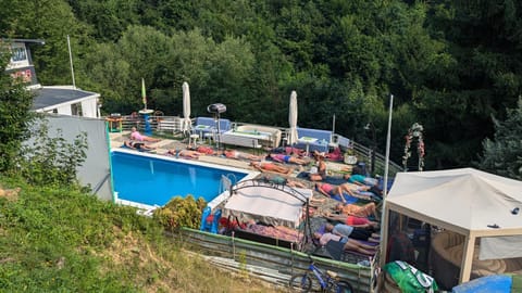 Natural landscape, Swimming pool