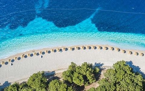 Villa Spark with heated pool in Rogoznica Zecevo Villa in Šibenik-Knin County, Croatia