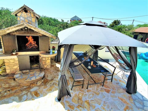 Villa Spark with heated pool in Rogoznica Zecevo Villa in Šibenik-Knin County, Croatia