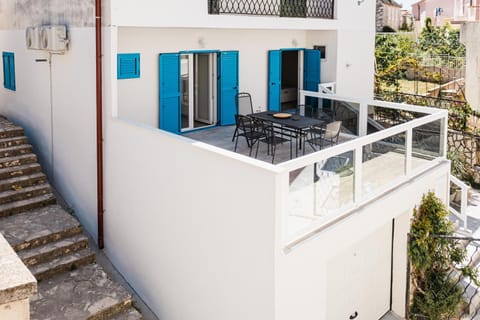 Property building, Patio, Day, View (from property/room), Balcony/Terrace