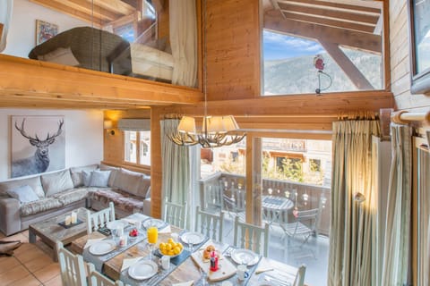 Chalet Muguet Gauche with Hot Tub Sleeps 10 Central Morzine Chalet in Les Gets