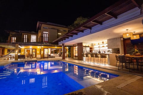 Night, Swimming pool