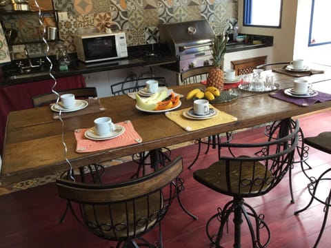 Communal kitchen, Continental breakfast