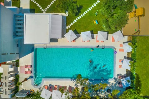 Bird's eye view, Swimming pool