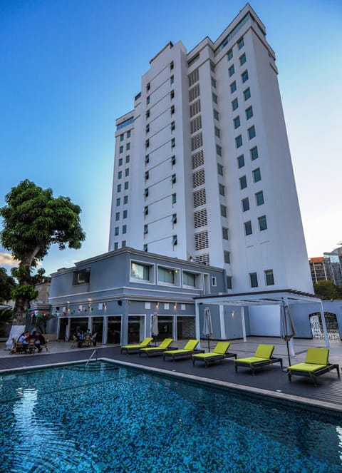 Property building, Swimming pool