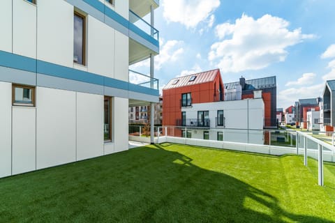 Property building, Garden view