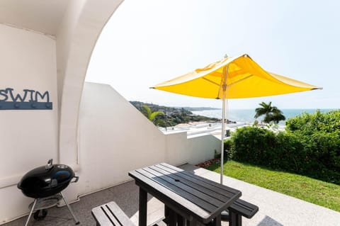 Patio, BBQ facilities, View (from property/room), Seating area, Sea view