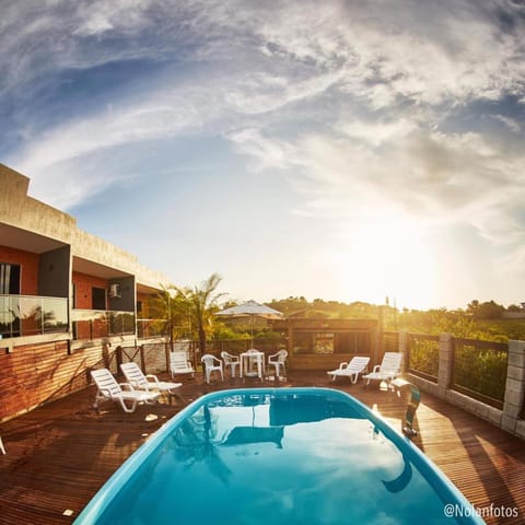Natural landscape, View (from property/room), Swimming pool, Sunset