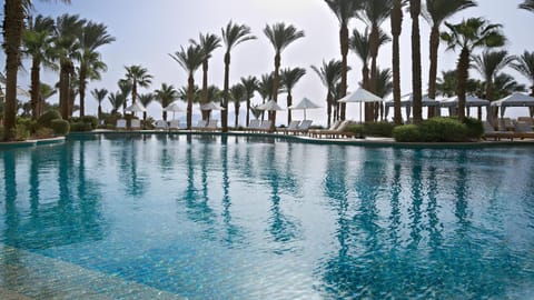 Natural landscape, Pool view, Swimming pool, sunbed