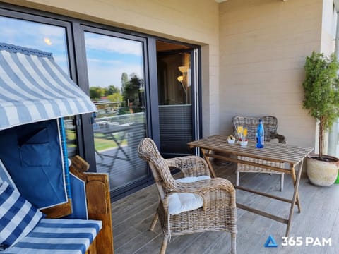 Property building, Day, View (from property/room), Balcony/Terrace, Seating area