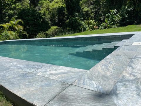 Natural landscape, Garden, Garden view, Pool view, Swimming pool