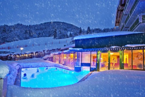 Day, Winter, Garden, Swimming pool, Open Air Bath