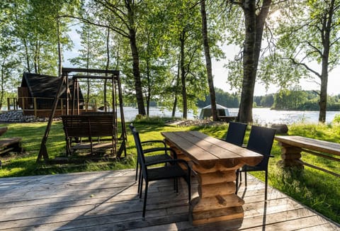 Laawu Kultaa Luxury tent in Finland