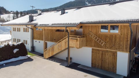 Property building, Day, Winter