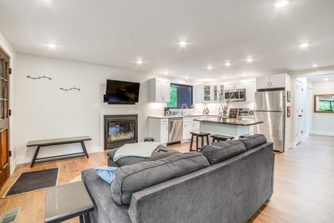 Sawyer Retreat with Fire Pit Less Than 2 Mi to Beaches! House in Sawyer