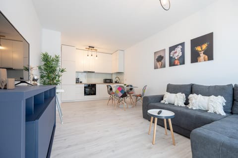 TV and multimedia, Kitchen or kitchenette, Living room, Seating area
