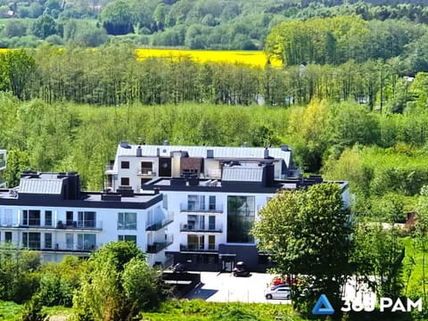 Property building, Spring, Day, Neighbourhood, Natural landscape, Bird's eye view