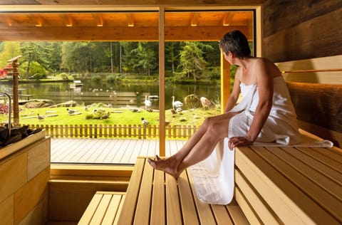 Sauna, Lake view