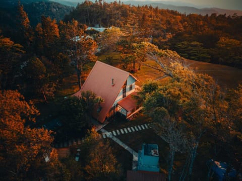 Natural landscape, Bird's eye view, Mountain view