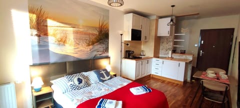 Kawalerka z miejscem parkingowym w hali garażowej Apartment in Sopot