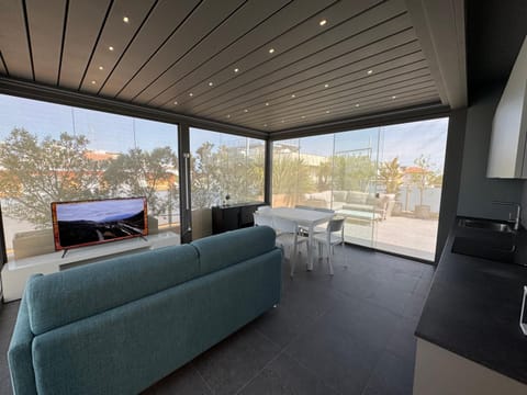TV and multimedia, View (from property/room), Balcony/Terrace, Living room, Dining area, kitchen