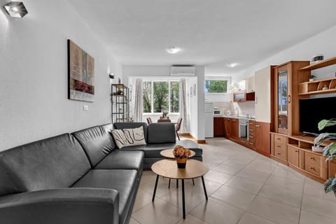 TV and multimedia, Kitchen or kitchenette, Living room, Seating area, Dining area