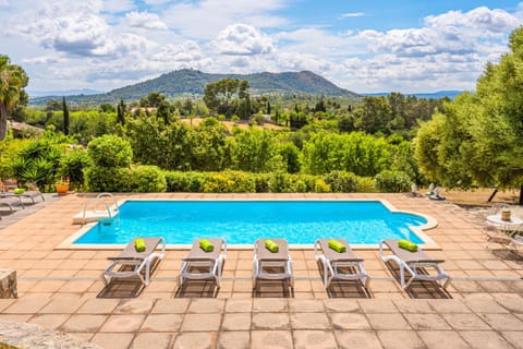 Property building, Living room, Swimming pool