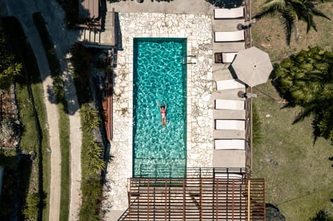 Bird's eye view, Pool view, Swimming pool, sunbed