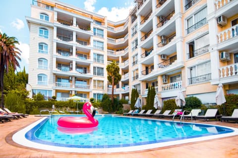 Property building, Garden, Beach, Swimming pool