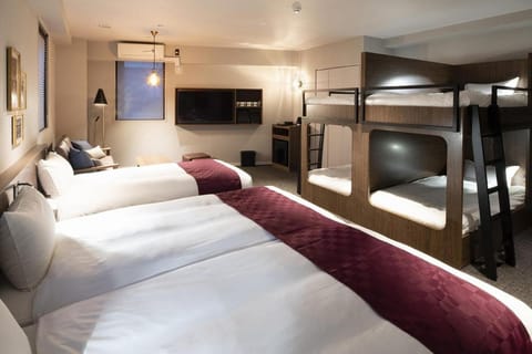 Bed, bunk bed