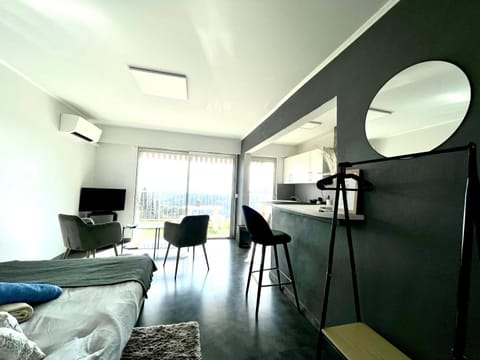 Le Best View, Climatisé vue mer panoramique, Parking gratuit, WIFI Apartment in Roquebrune-Cap-Martin