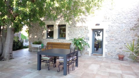 Property building, Patio