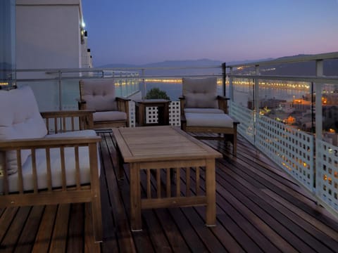 Balcony/Terrace, Sea view, Sunset