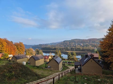 Ostrzycki Las domki nad jeziorem -balia-sauna-prywatny pomost House in Pomeranian Voivodeship