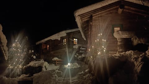 Property building, Facade/entrance, Natural landscape, Winter
