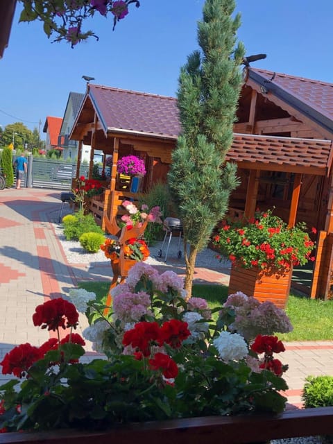 Property building, Garden view