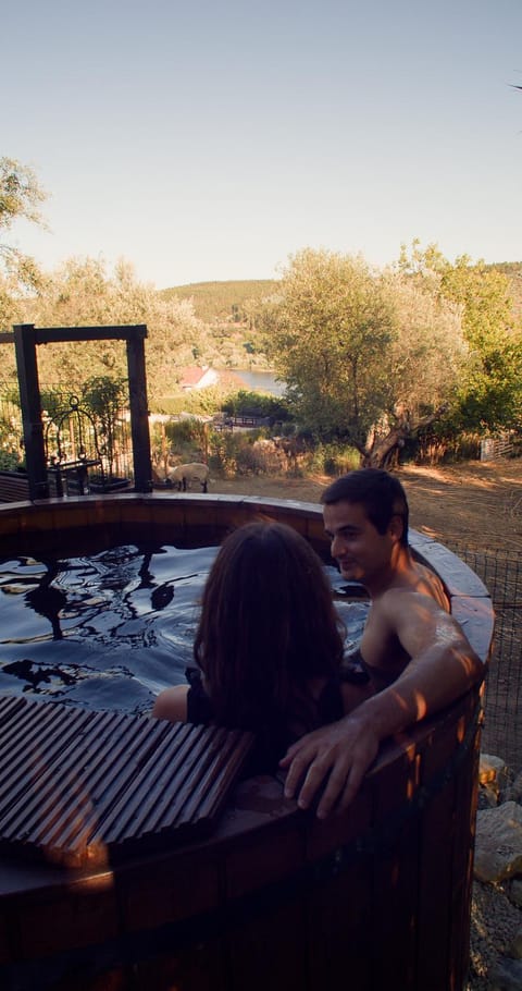 Natural landscape, Hot Tub, Balcony/Terrace, Mountain view, River view