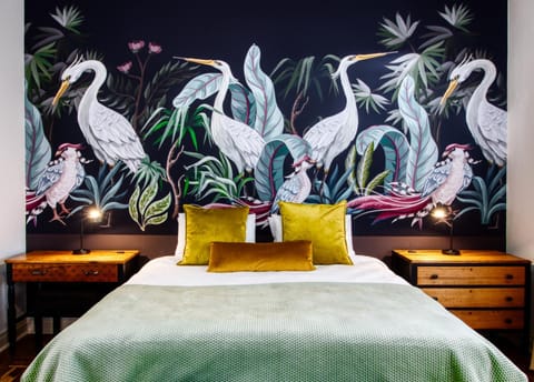 Bed, Bedroom