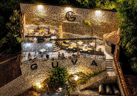 Property building, Restaurant/places to eat, Bird's eye view, View (from property/room)