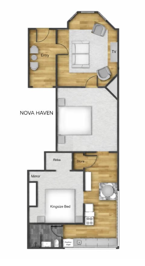 Hobart Retreats - Sanctuary and Haven Apartment in Hobart