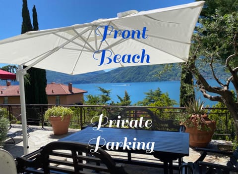 Patio, Natural landscape, Lake view