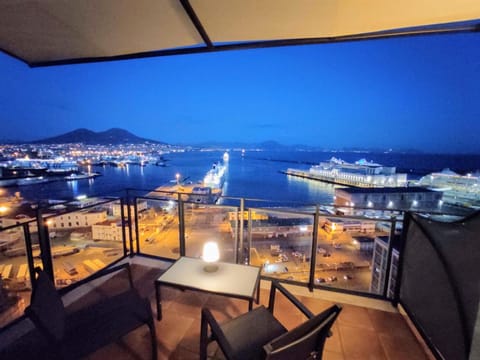 Balcony/Terrace, City view, Sea view