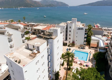 Bird's eye view, Sea view, Swimming pool